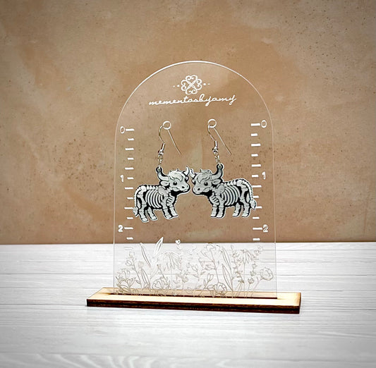 Highland Cow Skellie Earrings