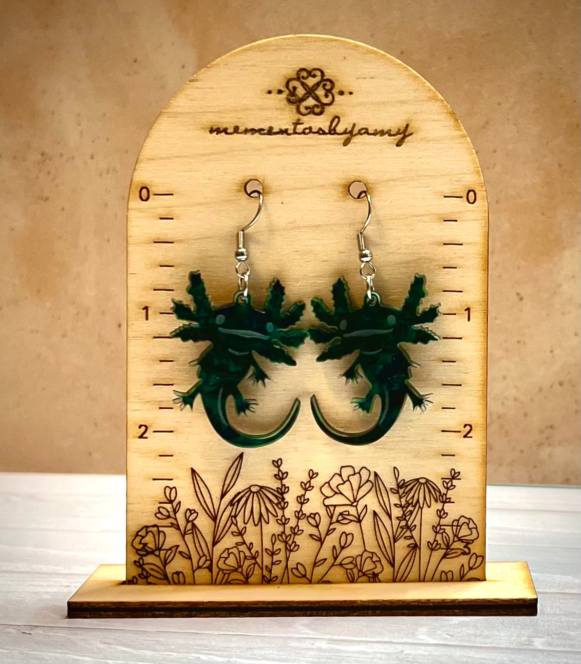 Axolotl Earrings