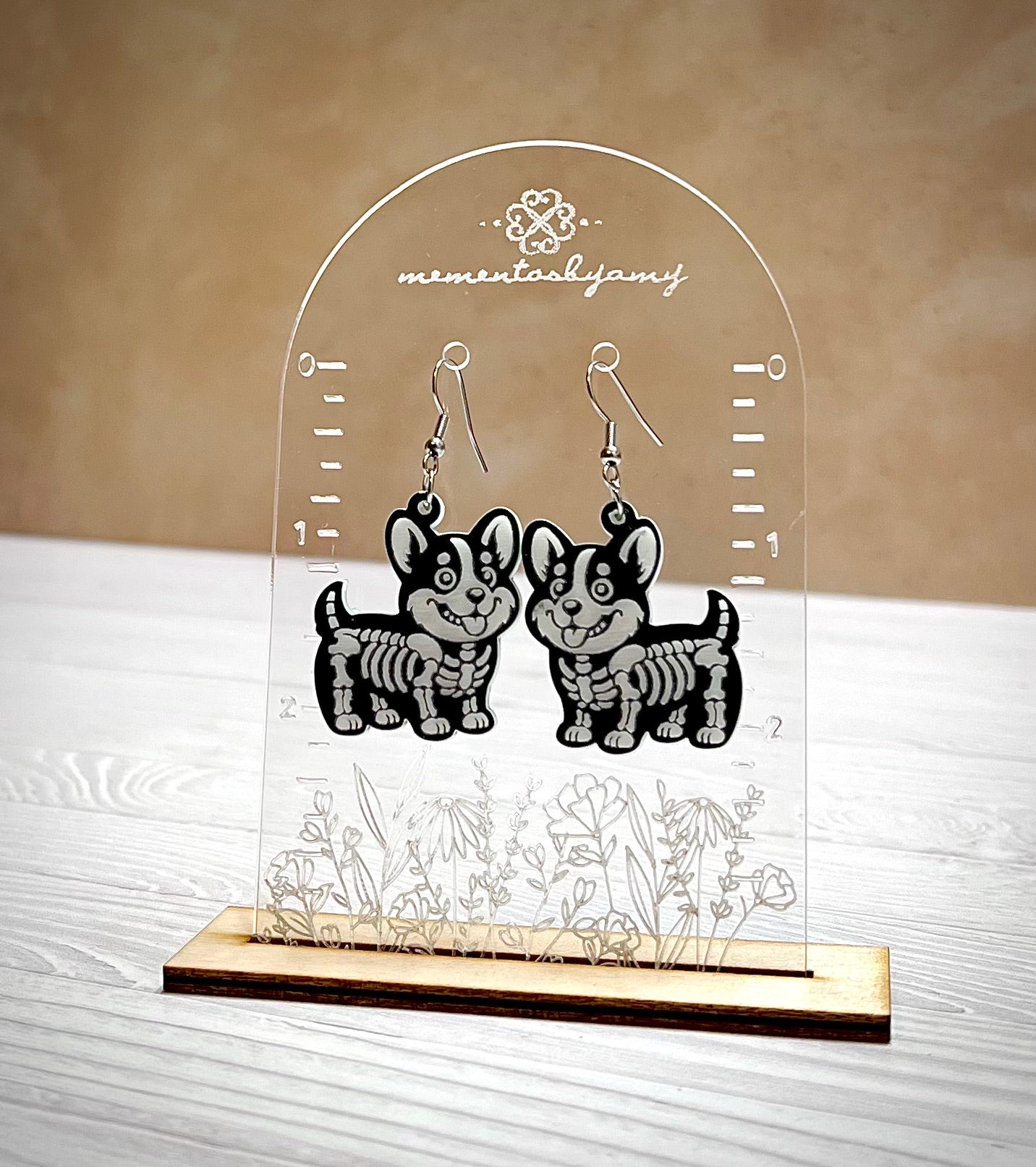 Corgi Skellie Earrings
