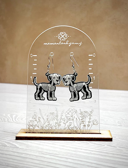 Great Dane Skellie Earrings